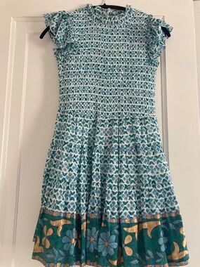 Oliphant smocked dress